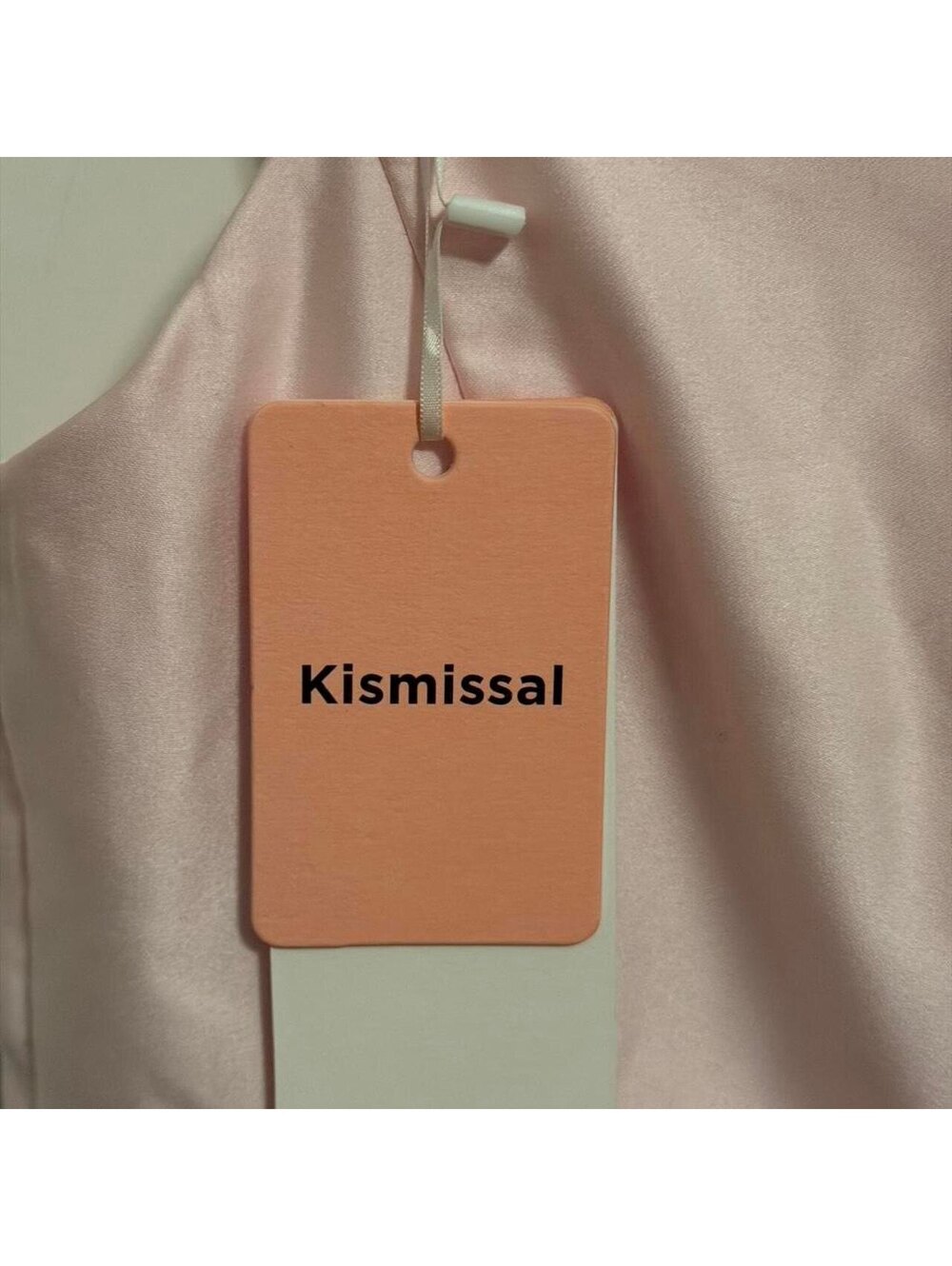 Kismissal Blushing Pink Girls' Dress with Tie Waist, Size 12 - Picture 3 of 6